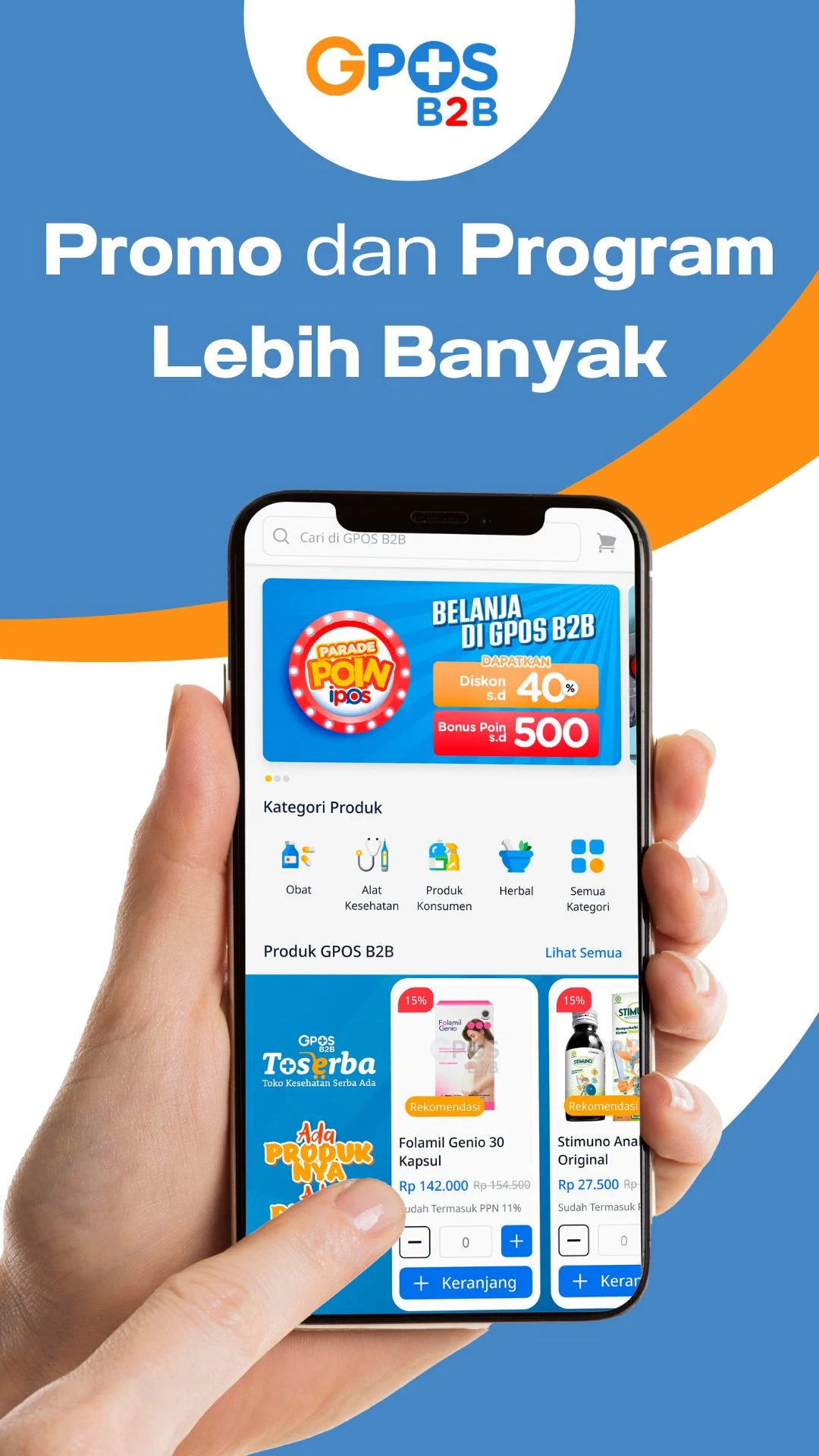 GPOS B2B - PBF Online screenshot